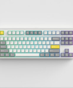 Bàn phím cơ FL-Esports GP87 CP White & Gray