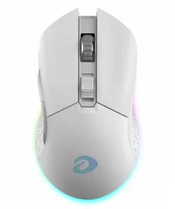 Chuột DareU EM901 RGB White Wireless