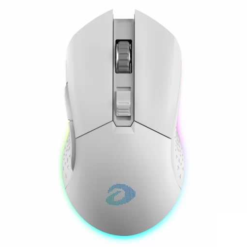 Chuột DareU EM901 RGB White Wireless