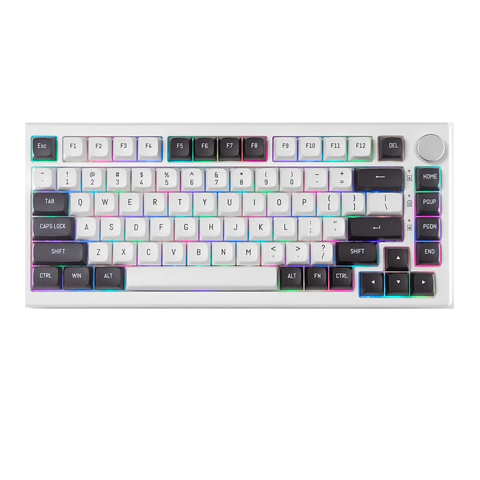GEARVN Bàn phím cơ Fuhlen H75S Panda 3 Mode Wireless
