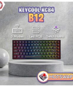 Bàn phím cơ Keycool KC84 B12 RGB
