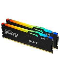 Ram Kingston Fury Beast RGB 32GB 5200MHz DDR5 (2x16GB) (Black)
