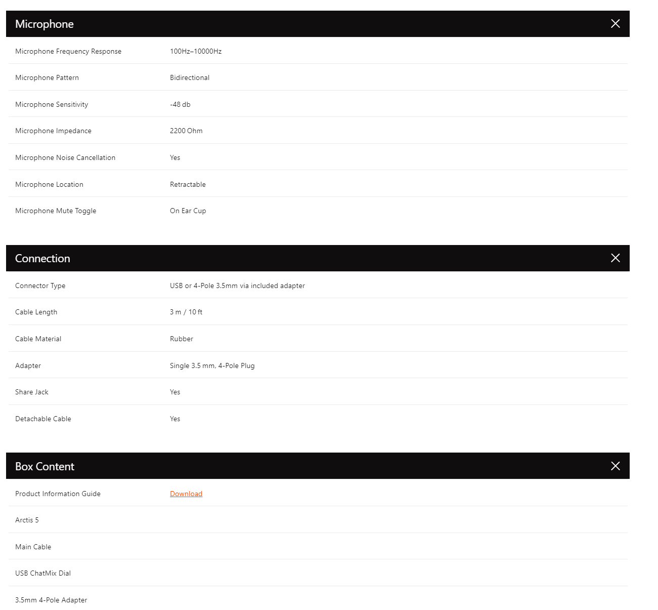 Tai nghe SteelSeries Arctis 5 Black Edition - 2019 Edition