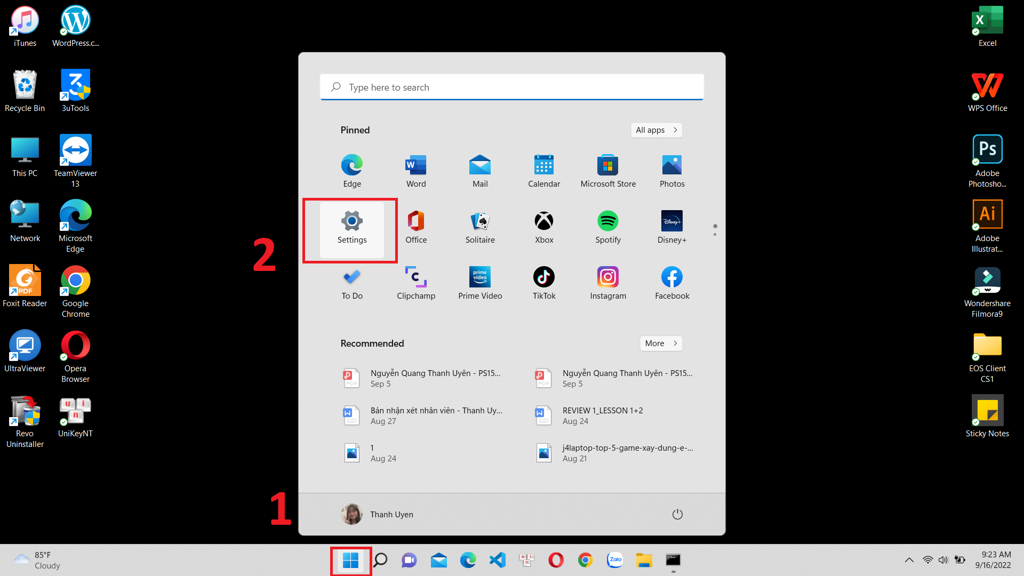 GEARVN - Cách xem mật khẩu wifi trên máy tính, laptop trong phần Settings