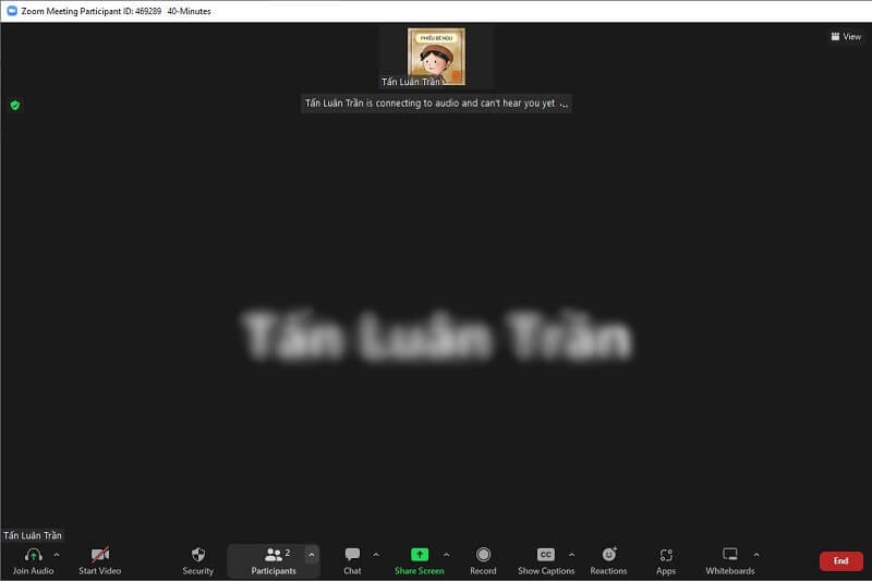cách đổi tên trên Zoom