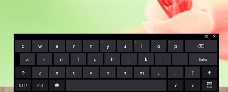 Cách mở bàn phím ảo trên máy tính
