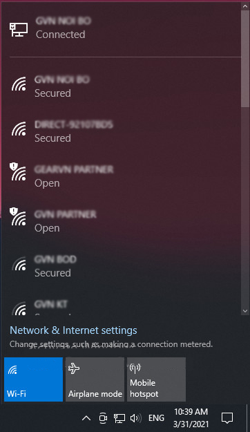 Cách phát wifi trên laptop không cần phần mềm hỗ trợ
