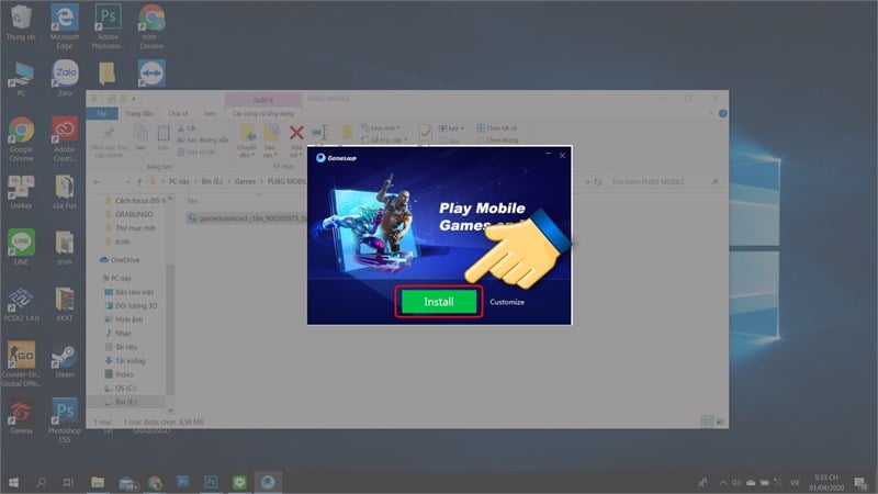 cách tải Free Fire trên laptop, máy tính