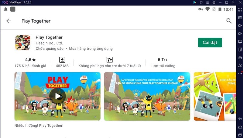 cách tải play together trên máy tính