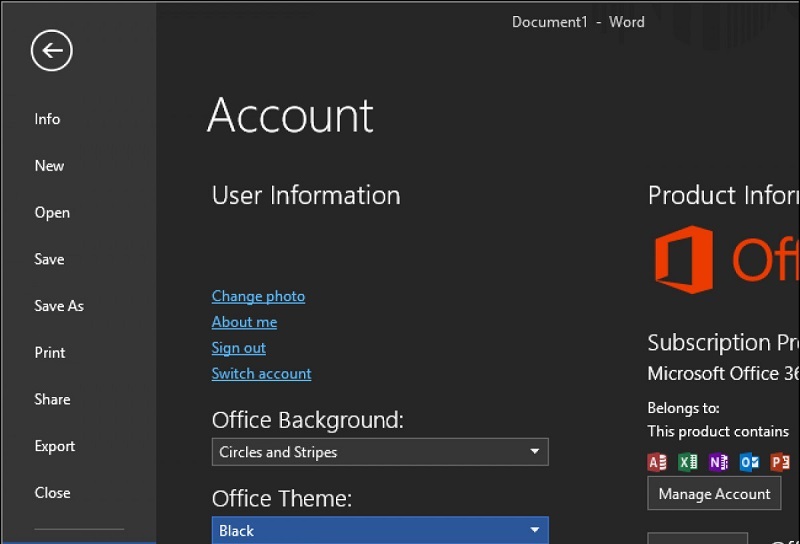 Dark Mode