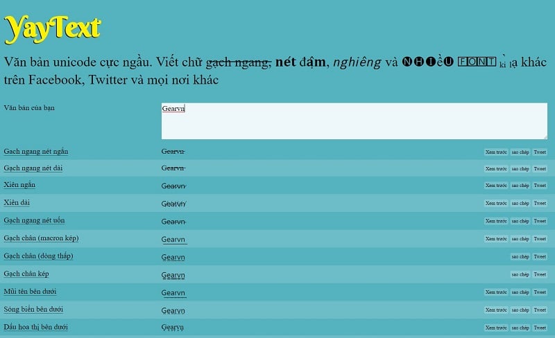 đổi font chữ FB