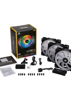 Fan case Corsair LL120 RGB White 120mm RGB LED PWM Fan