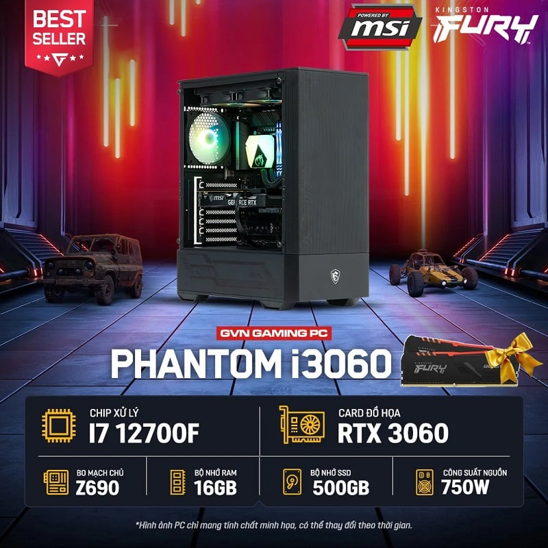 Full bộ PC gaming giá rẻ