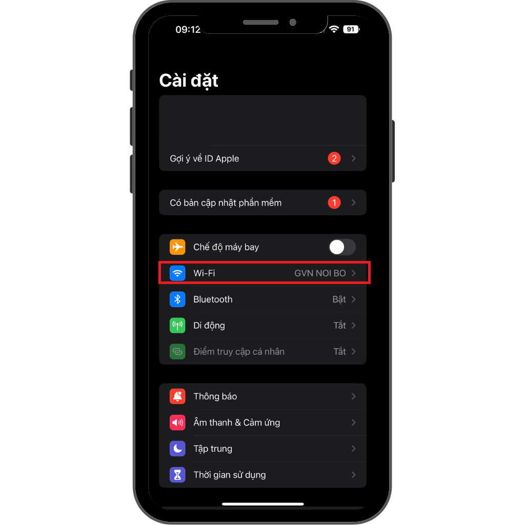 GEARVN - Hướng dẫn cách xem mật khẩu wifi trên iPhone