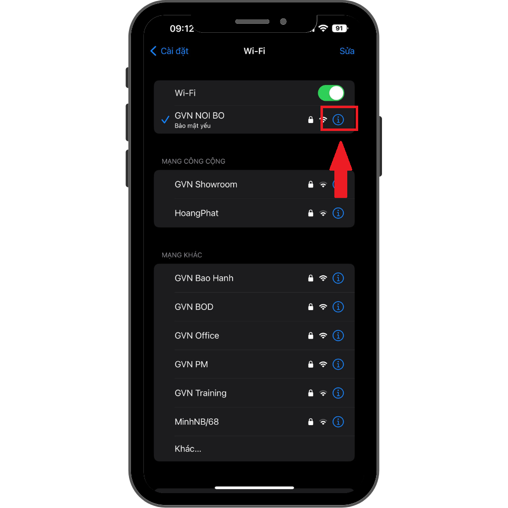 GEARVN - Hướng dẫn cách xem mật khẩu wifi trên iPhone
