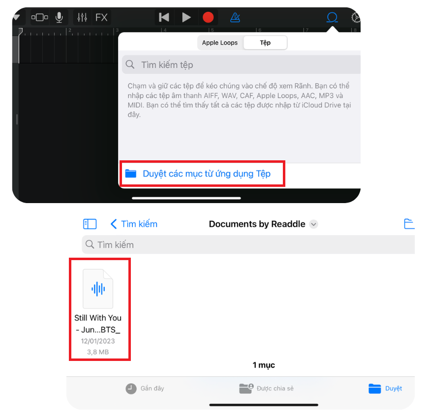 GEARVN - Cách cài nhạc chuông cho iPhone bằng GarageBand