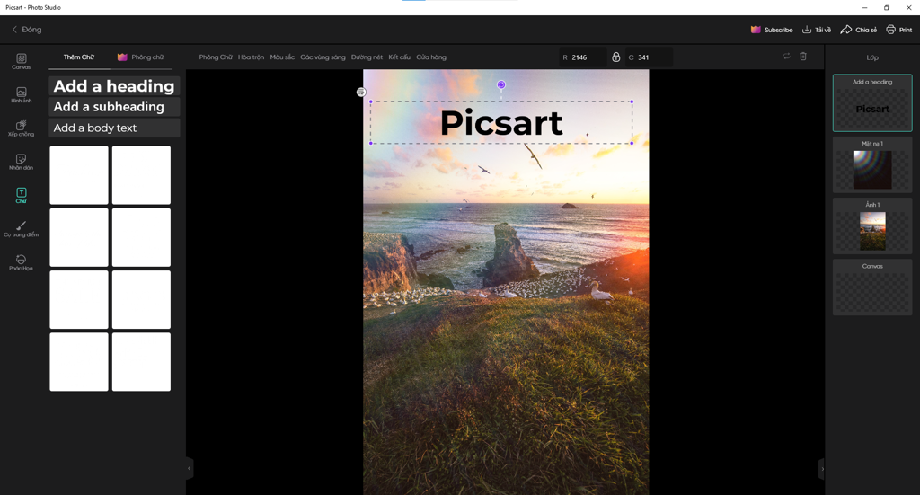 GEARVN Cách chỉnh sửa ảnh miễn phí bằng PicsArt trên máy tính