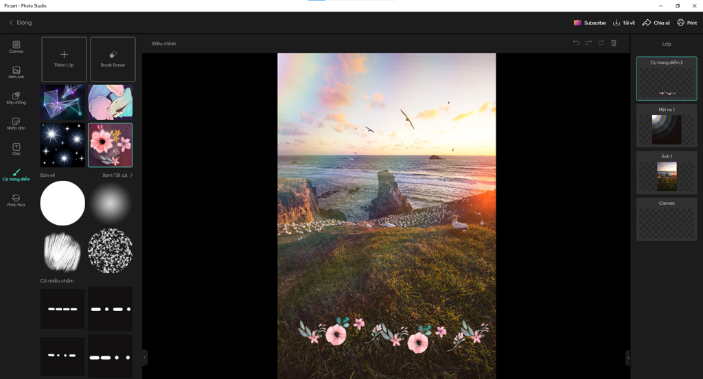 GEARVN Cách chỉnh sửa ảnh miễn phí bằng PicsArt trên máy tính