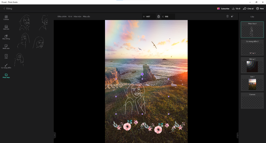 GEARVN Cách chỉnh sửa ảnh miễn phí bằng PicsArt trên máy tính