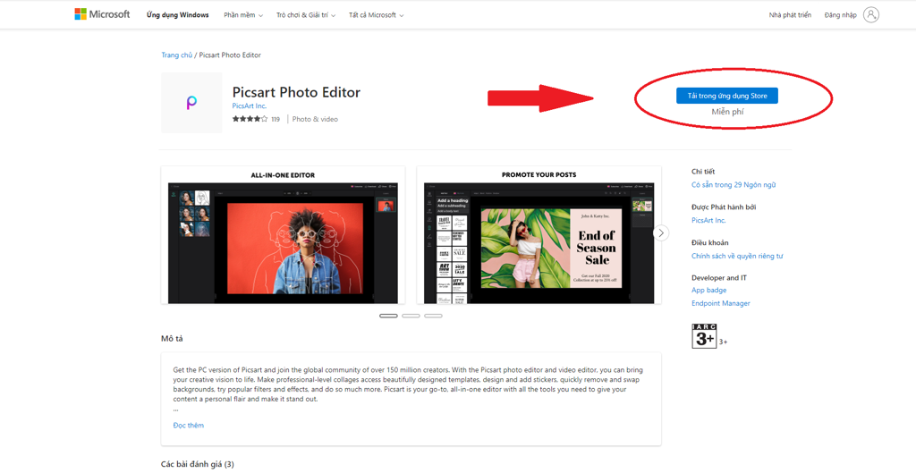 GEARVN Cách chỉnh sửa ảnh miễn phí bằng PicsArt trên máy tính