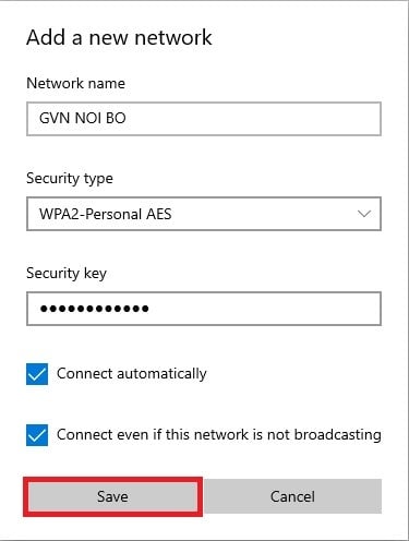 Kết nối WiFi cho máy tính bằng cách Settings - GEARVN