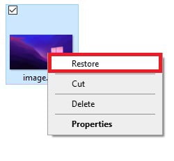 Khôi phục file đã xóa với Recycle Bin - GEARVN