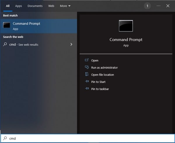 Kiểm tra phiên bản Win bằng Command Prompt - GEARVN