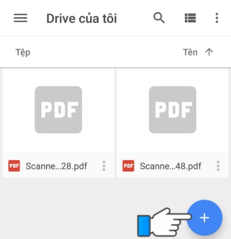 GEARVN - Cách scan tài liệu bằng Google Drive trên điện thoại