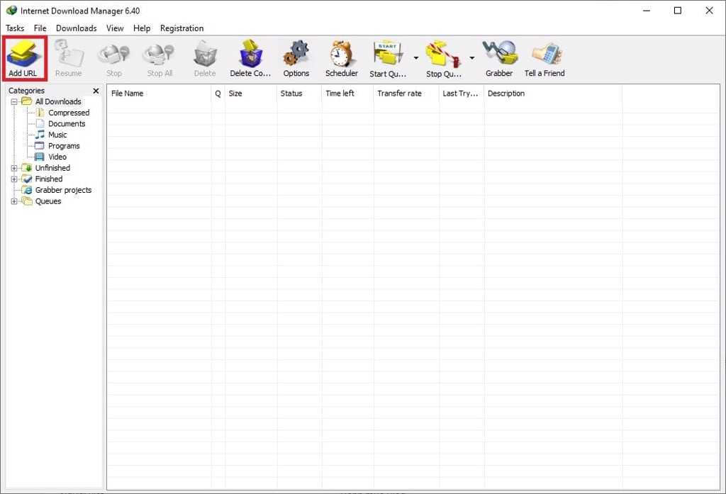 Tải file từ URL với IDM, Internet Download Manager - GEARVN