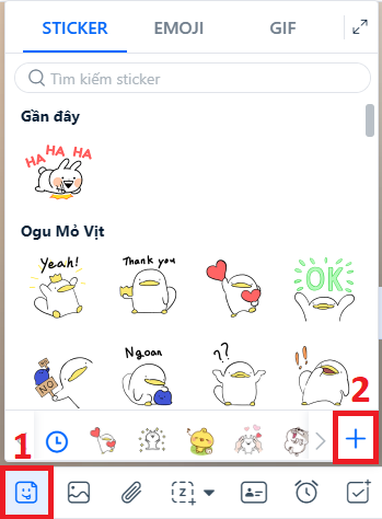 GEARVN - Cách tải sticker zalo về máy tính, laptop