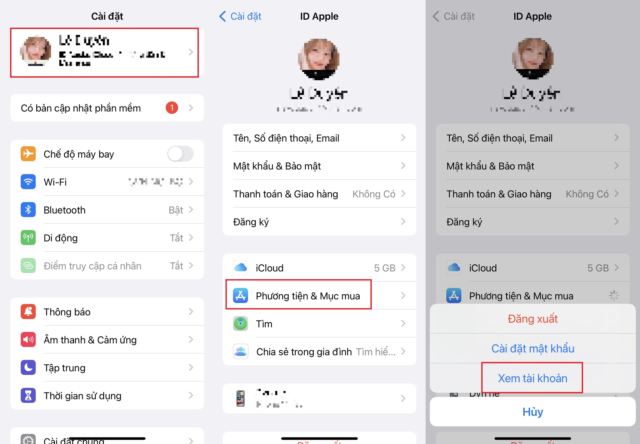 GEARVN - Truy cập ID Apple để thay đổi mã vùng
