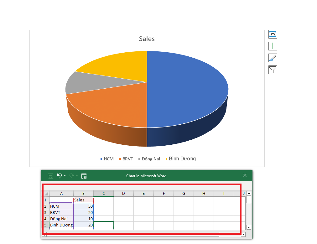 GEARVN - Cách vẽ sơ đồ trong Word bằng biểu đồ