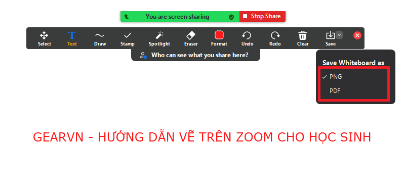 GEARVN - Lưu lại những ý tưởng trên Whiteboard về máy tính