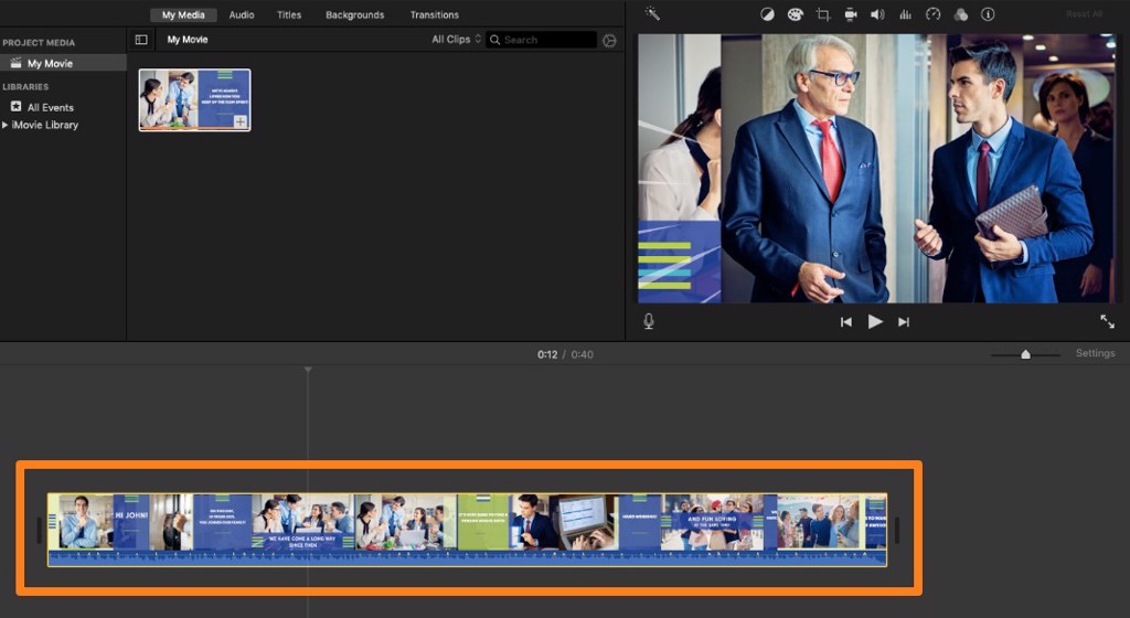 Cách xoay video với iMovie trên Mac - GEARVN