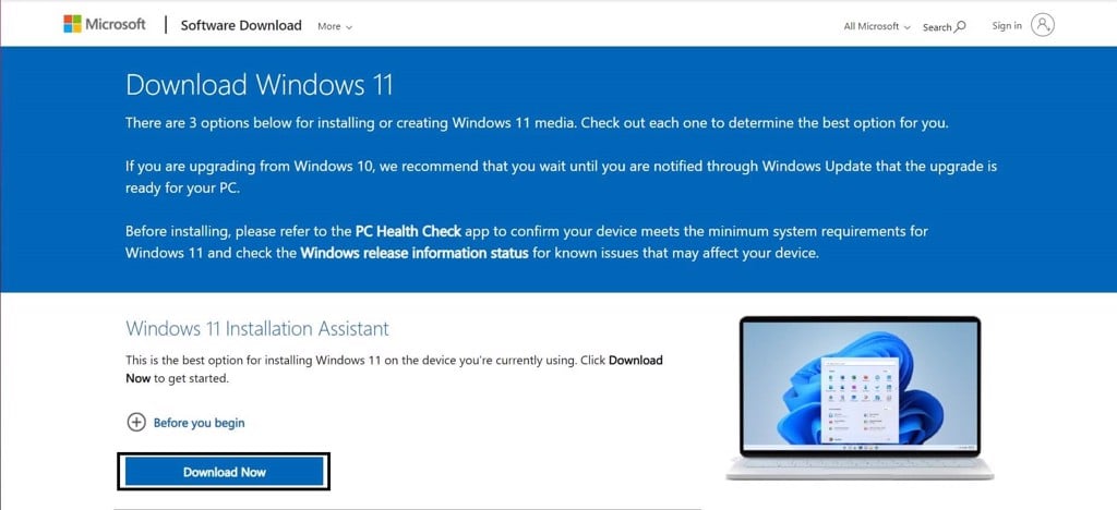 GEARVN.COM - Cài đặt Windows 11 thông qua Windows Installation Assistant
