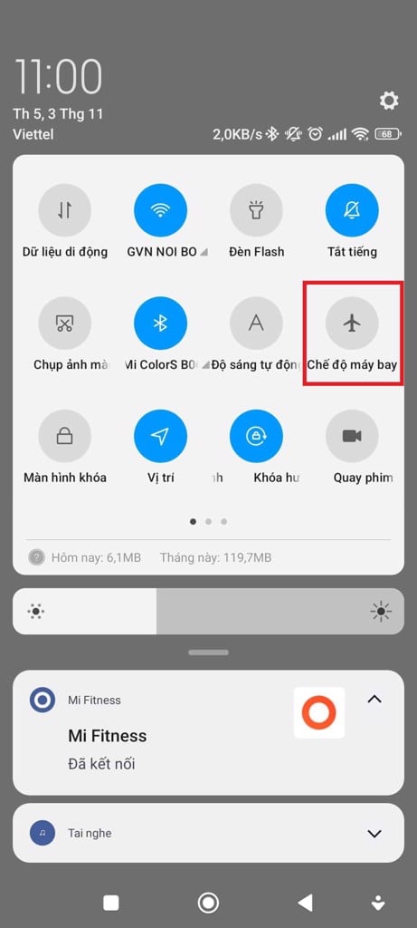 Cách kích hoạt chế độ máy bay trên Android - GEARVN