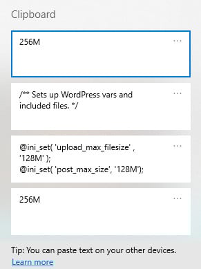Cách xem clipboard trên Windows 10 - GEARVN