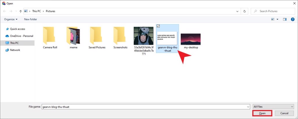 Chuyển hình ảnh sang văn bản bằng Google Docs - GEARVN
