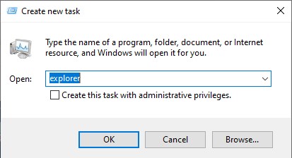 Mở bằng Task Manager - GEARVN.COM