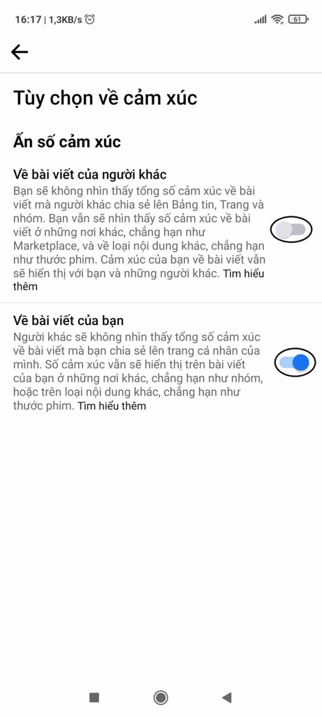 GEARVN.COM - Hướng dẫn ẩn lượt like bài viết Facebook trên điện thoại