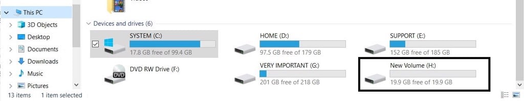Hướng dẫn phân chia ổ cứng lưu trữ trên Windows 10 đơn giản - GEARVN.COM