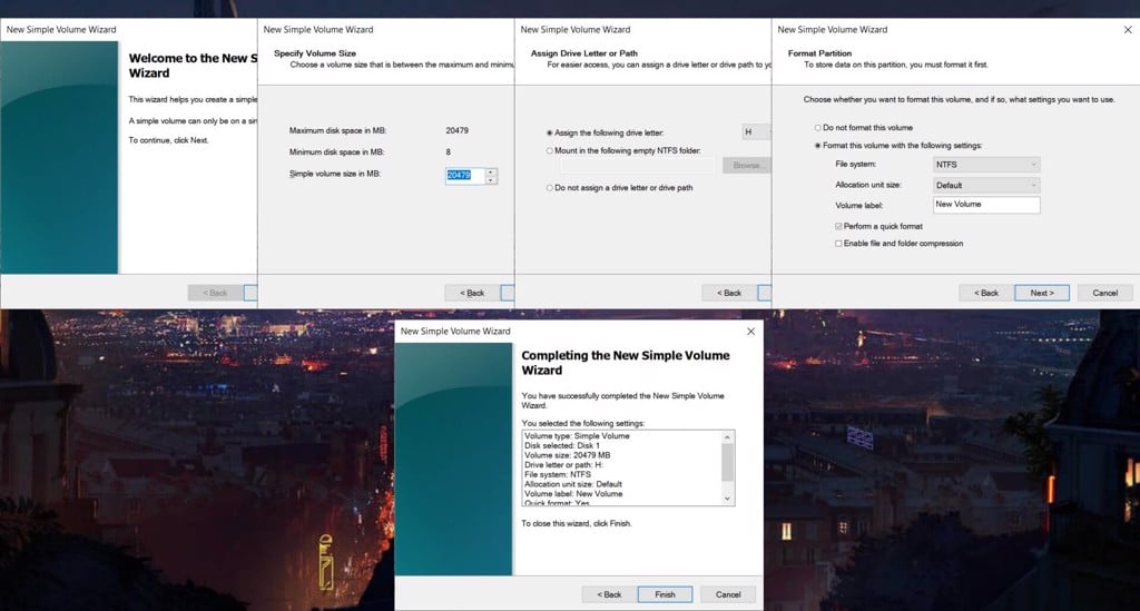 Hướng dẫn phân chia ổ cứng lưu trữ trên Windows 10 đơn giản - GEARVN.COM