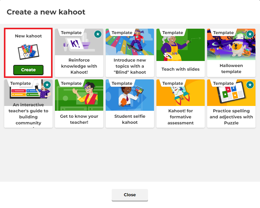 GEARVN - Tạo game trên Kahoot!