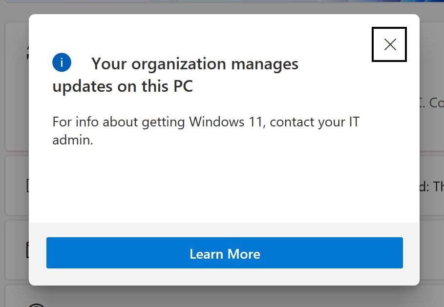 GEARVN.COM - Sửa lỗi Your organization manages updates on this PC trên Windows PC Health Check