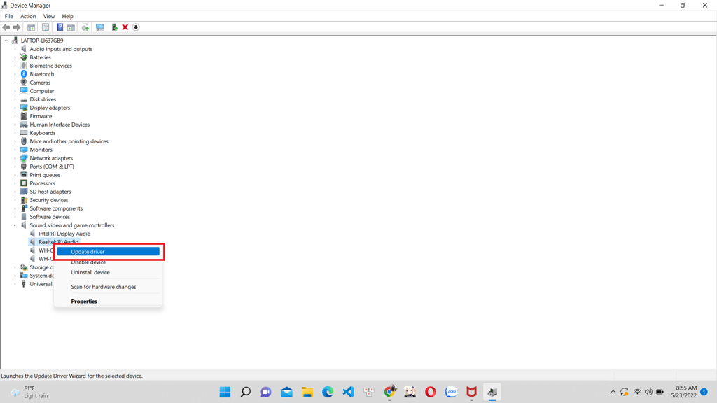 GEARVN Kiểm tra nguyên nhân và cách sửa lỗi loa laptop bị nhỏ