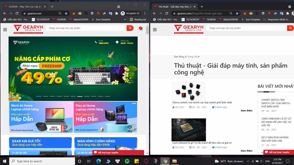 GEARVN.COM - Lắc (shake) tab công việc trên Windows 10