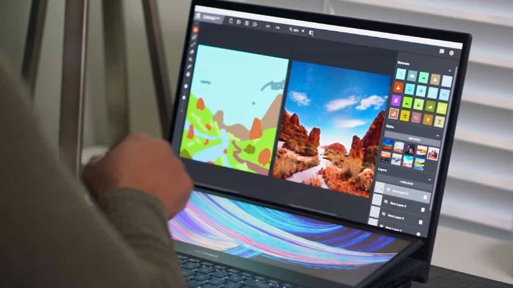 Tính năng của NVIDIA Canvas  - GEARVN