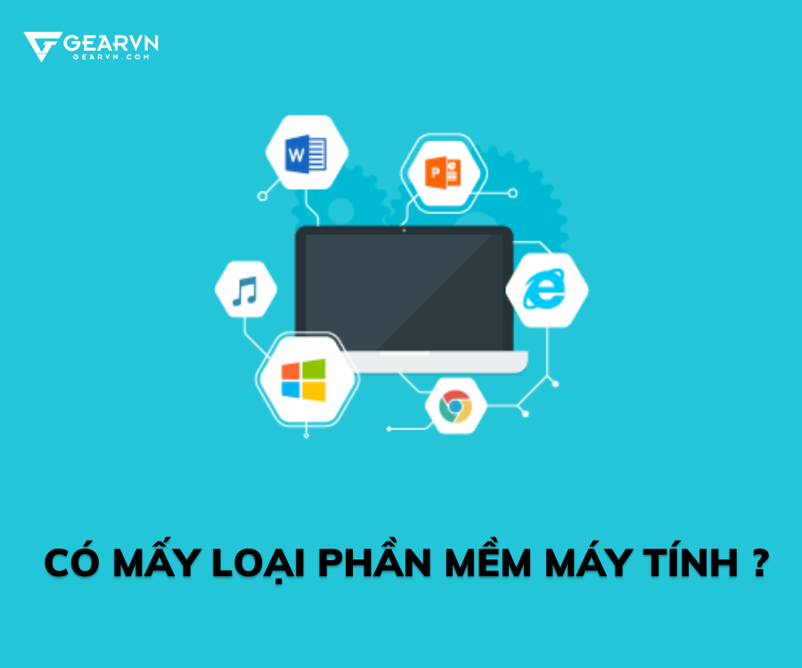 GEARVN - Có mấy loại phần mềm máy tính?