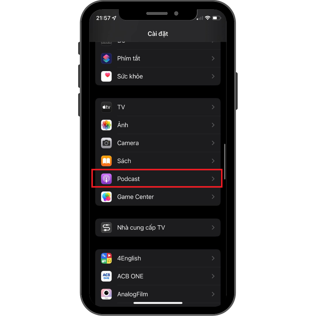 GEARVN - Bật tính năng đồng bộ Podcast trên nhiều thiết bị iPhone, iPad khác nhau