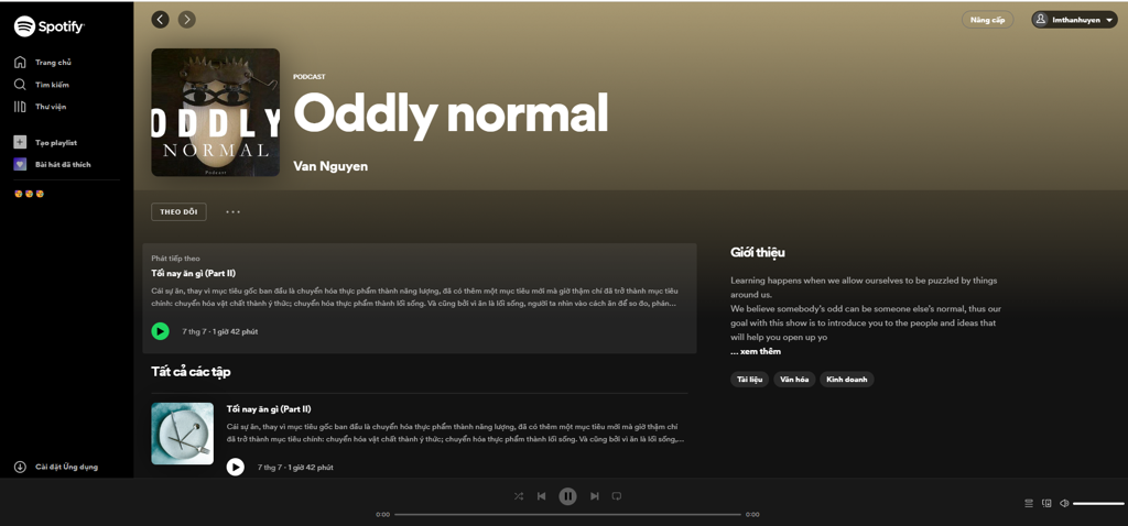 GEARVN - Podcast Oddly Normal